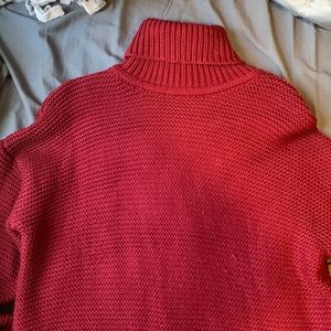 Red LF Turtle Neck Sweater